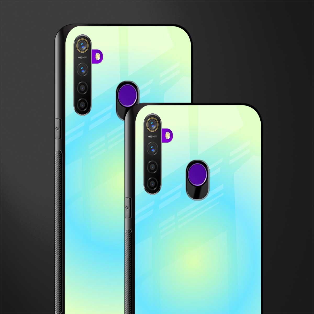 hawaiian breeze glass case for realme 5i image-2