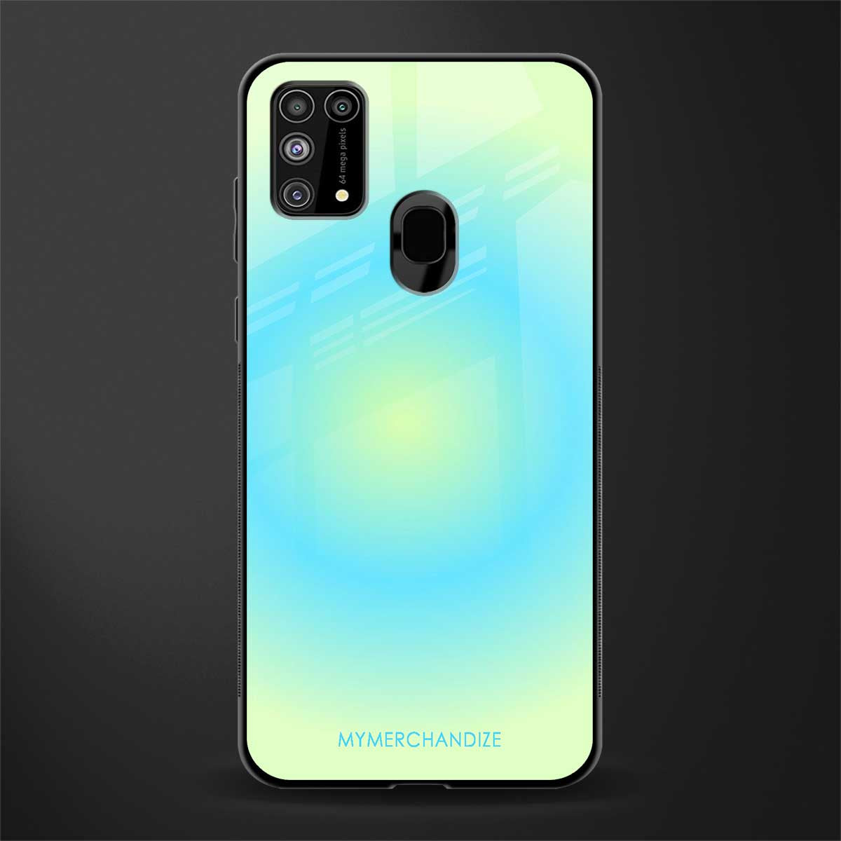 hawaiian breeze glass case for samsung galaxy f41 image