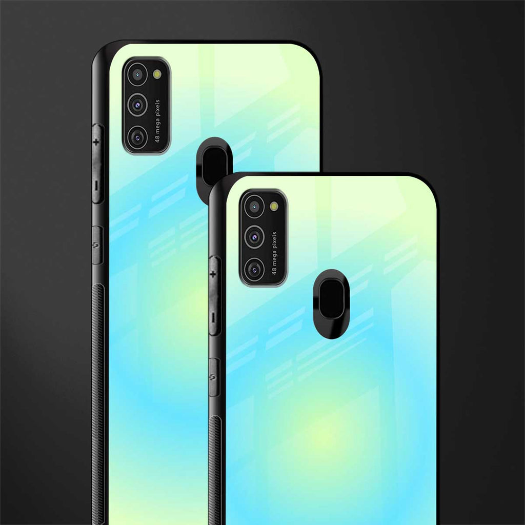 hawaiian breeze glass case for samsung galaxy m30s image-2