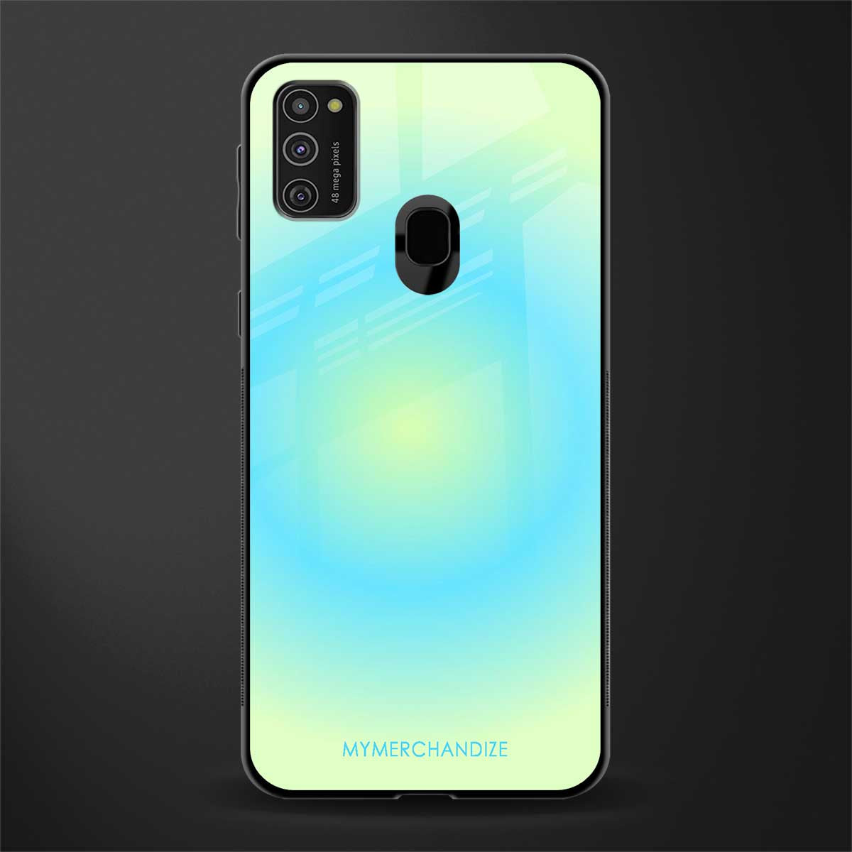 hawaiian breeze glass case for samsung galaxy m30s image