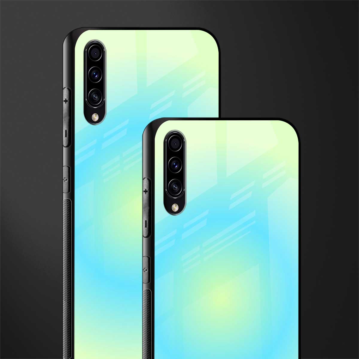 hawaiian breeze glass case for samsung galaxy a50s image-2