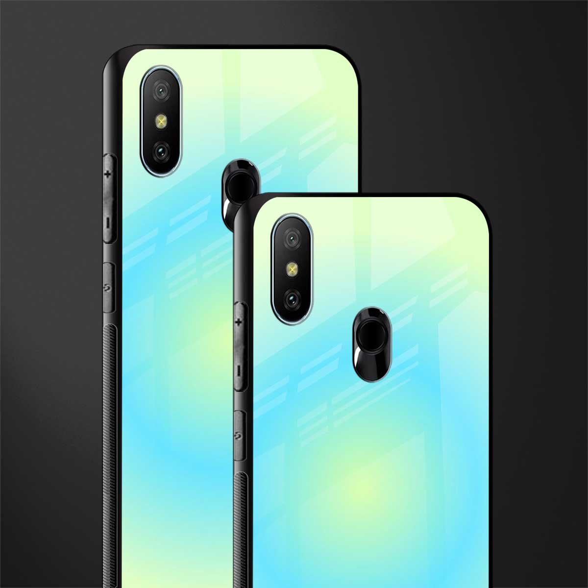 hawaiian breeze glass case for redmi 6 pro image-2