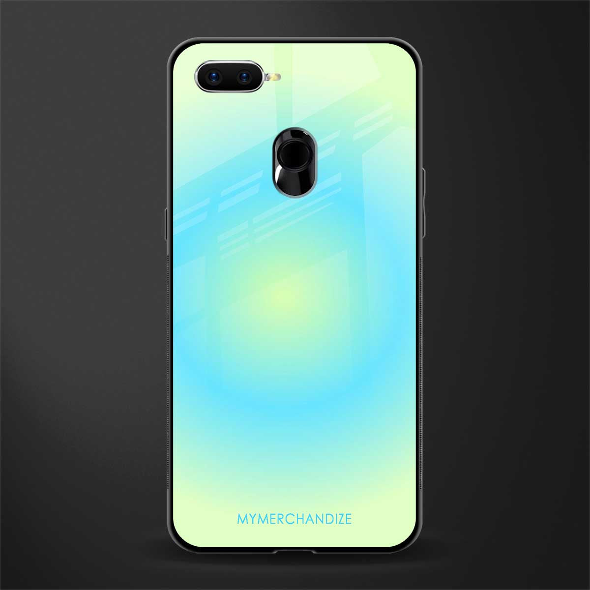 hawaiian breeze glass case for oppo a7 image