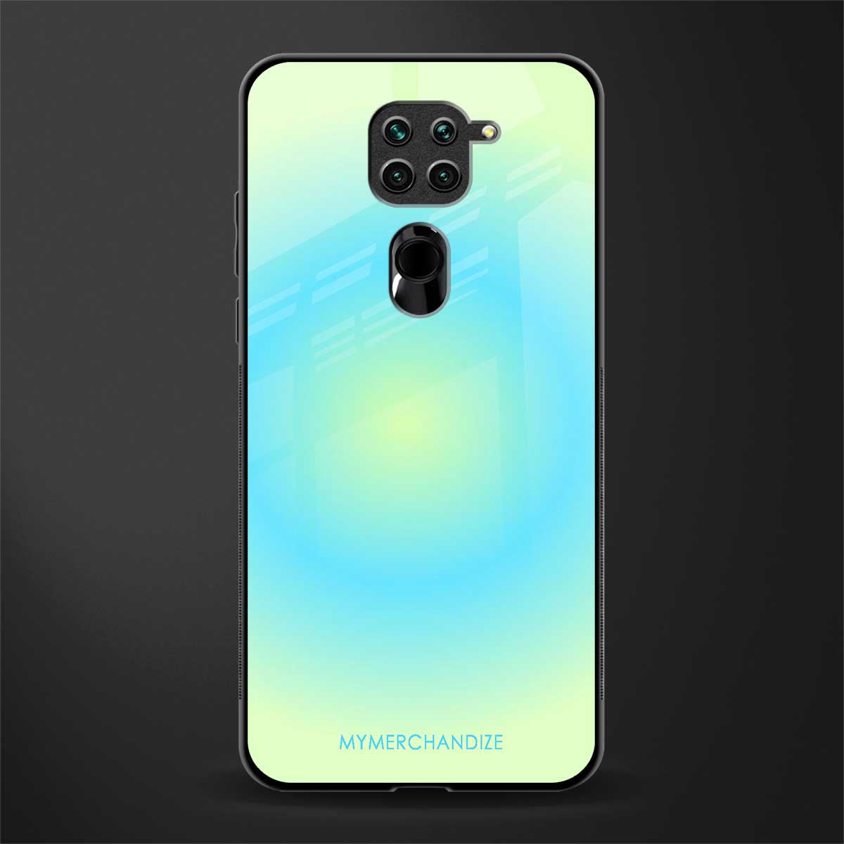 hawaiian breeze glass case for redmi note 9 image