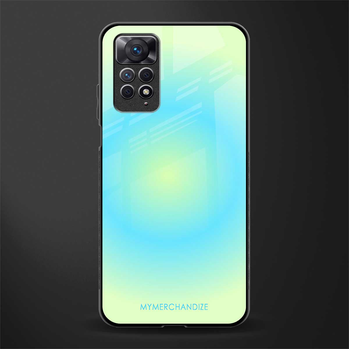 hawaiian breeze glass case for redmi note 11s image