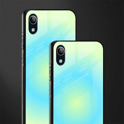 hawaiian breeze glass case for vivo y1s without fingerprint image-2