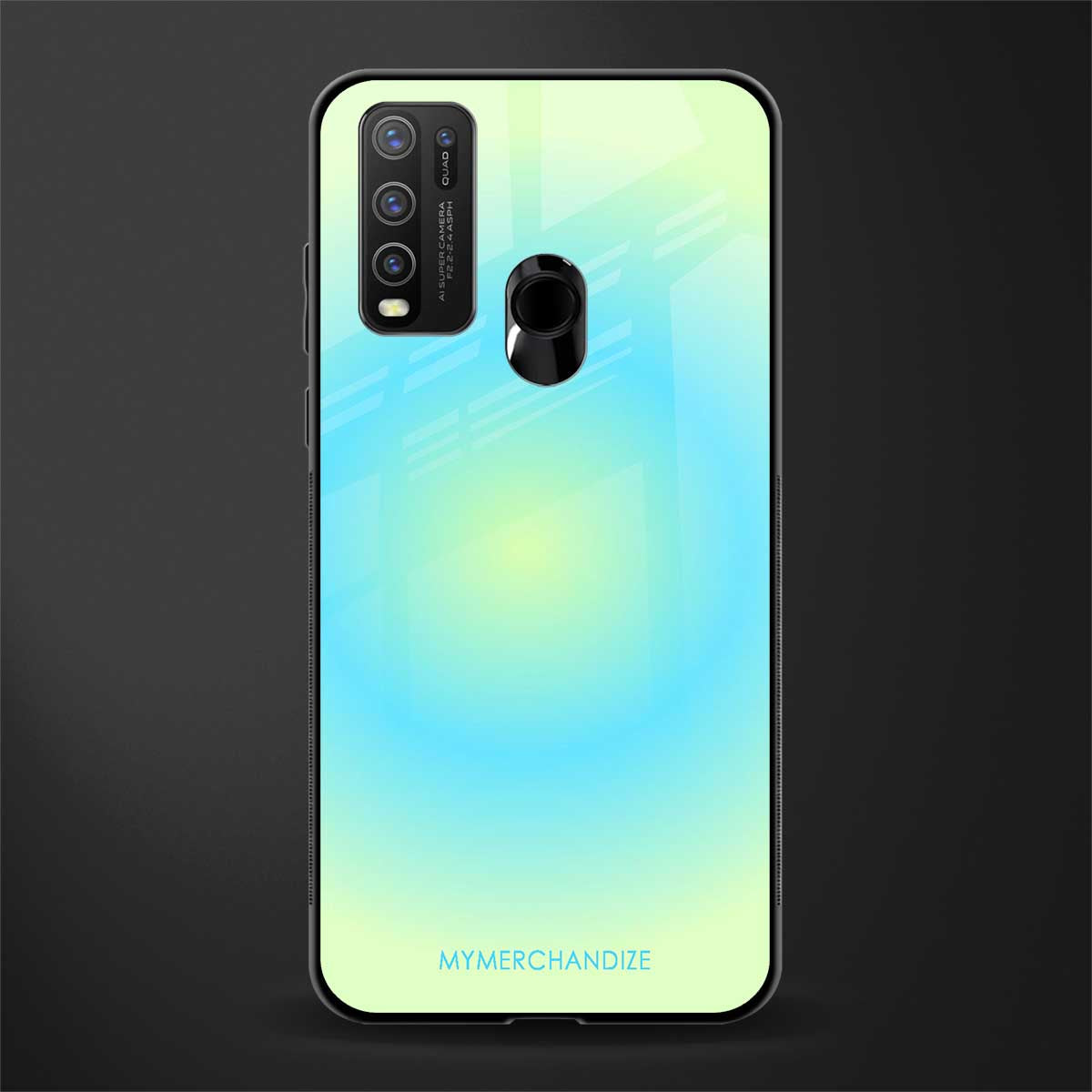 hawaiian breeze glass case for vivo y30 image