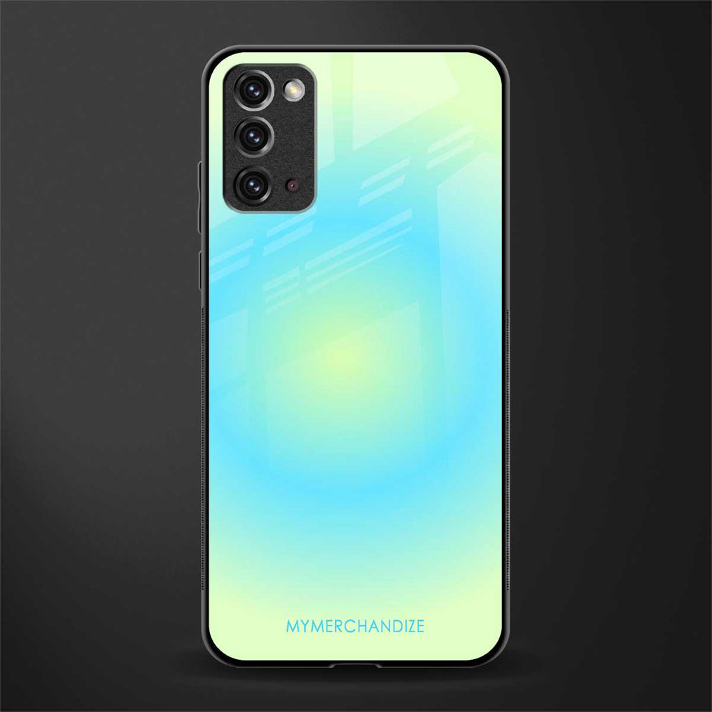 hawaiian breeze glass case for samsung galaxy note 20 image