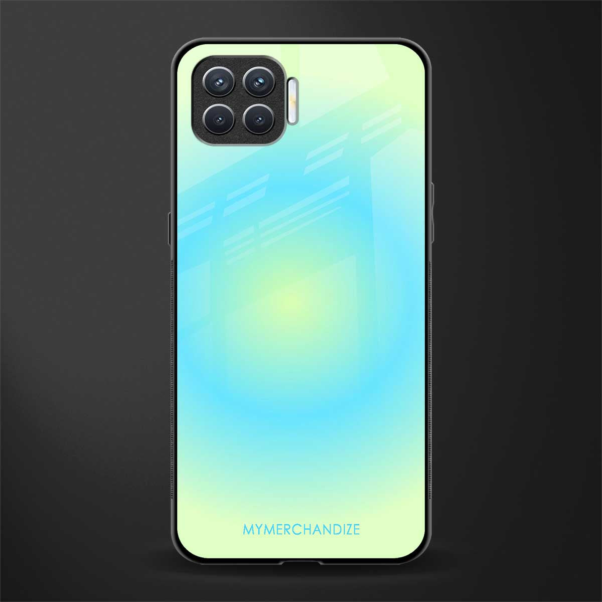hawaiian breeze glass case for oppo f17 image