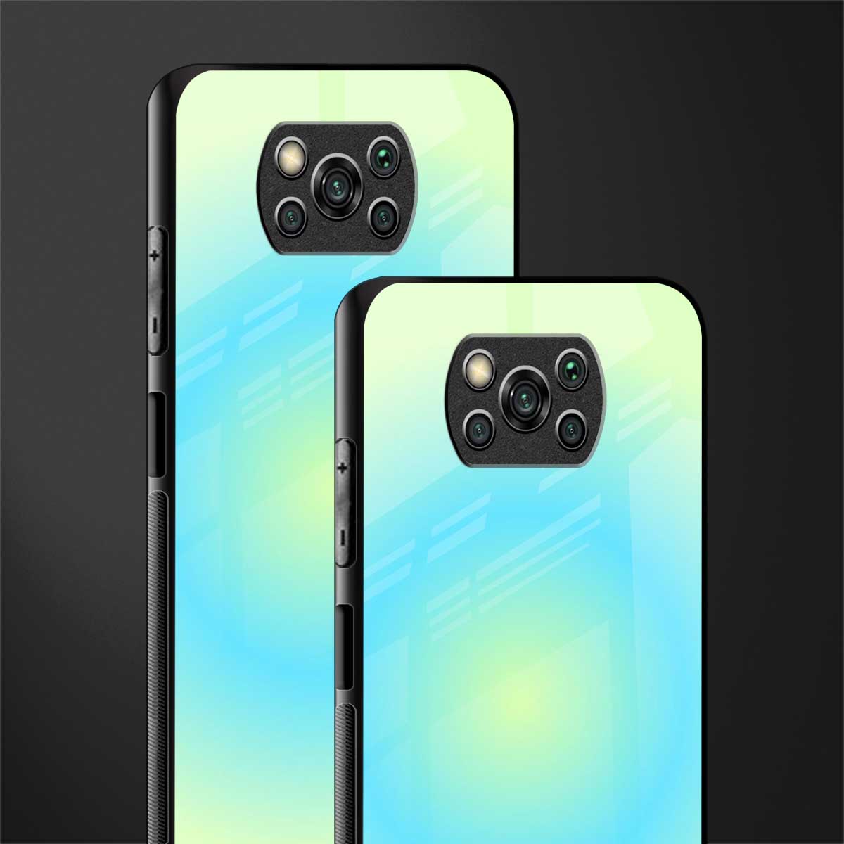 hawaiian breeze glass case for poco x3 pro image-2