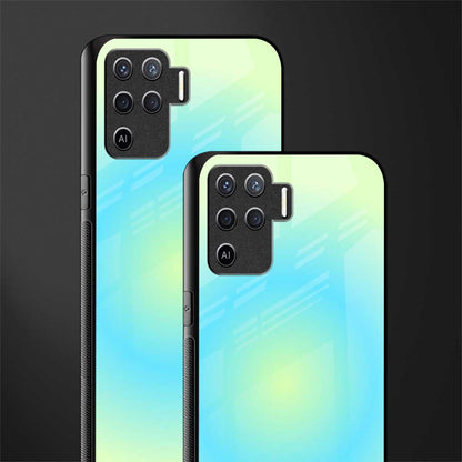 hawaiian breeze glass case for oppo f19 pro image-2