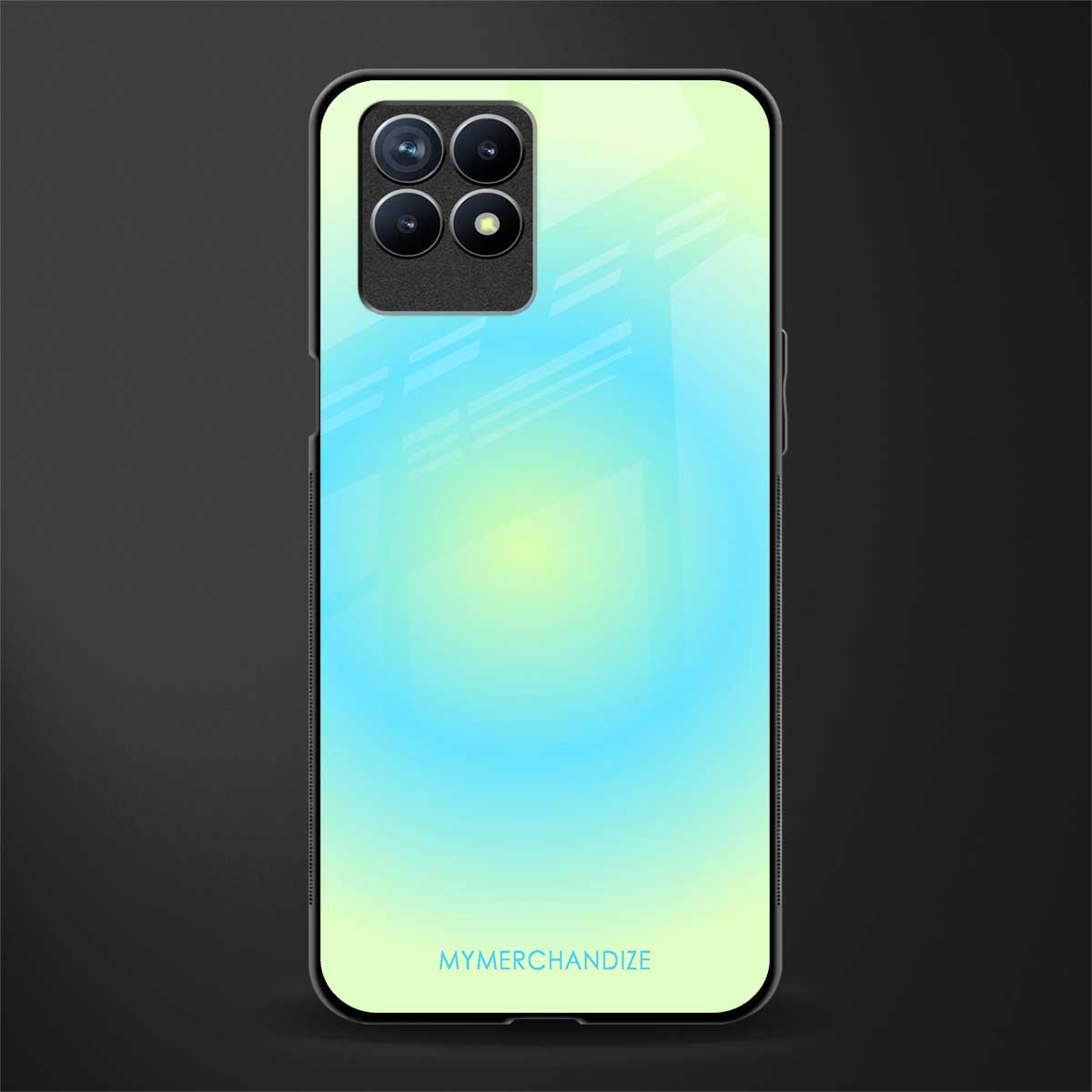 hawaiian breeze glass case for realme 8i image