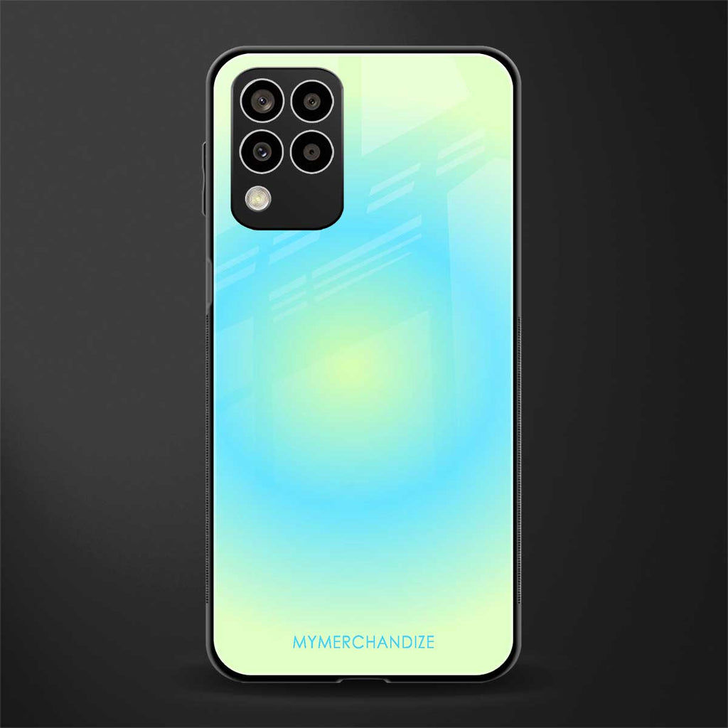 hawaiian breeze back phone cover | glass case for samsung galaxy m33 5g