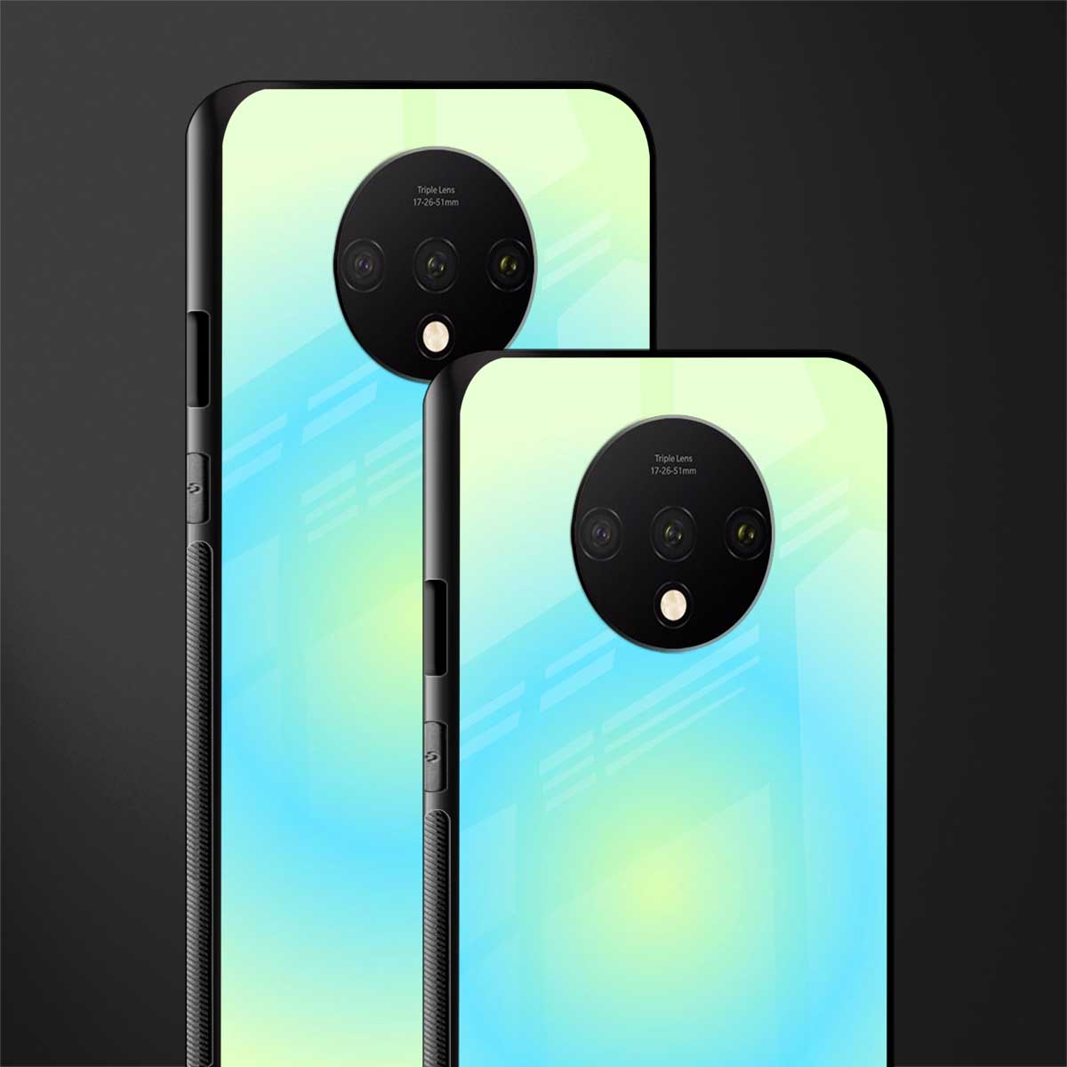 hawaiian breeze glass case for oneplus 7t image-2