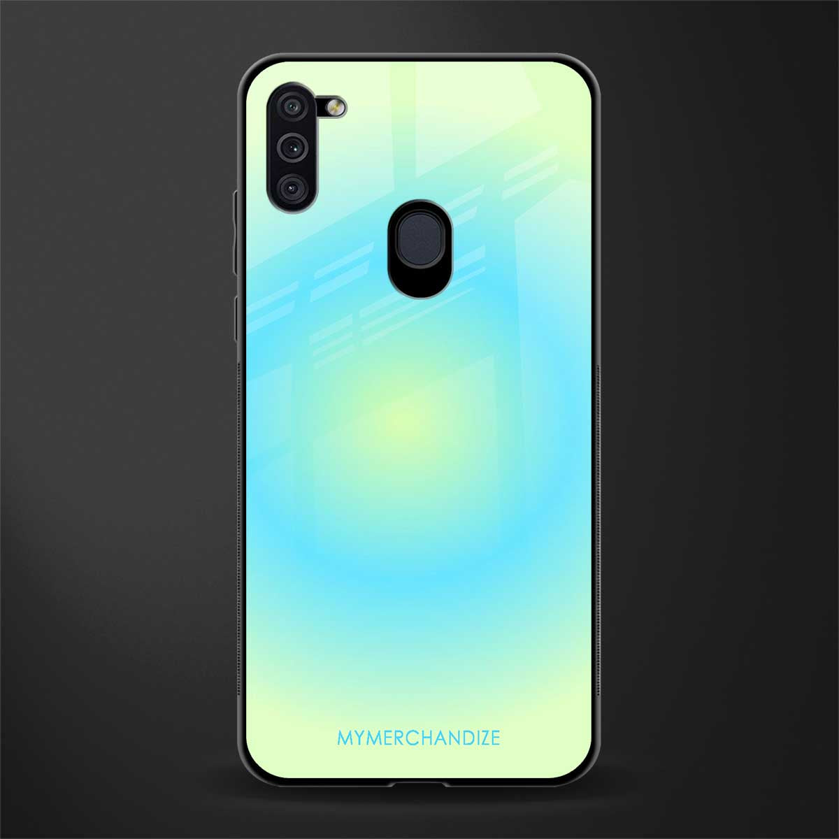 hawaiian breeze glass case for samsung galaxy m11 image