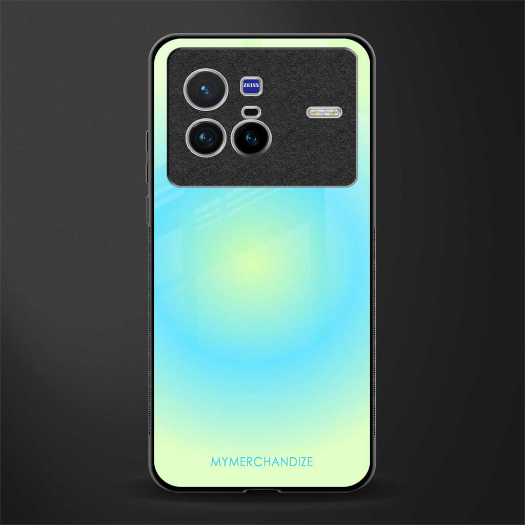 hawaiian breeze glass case for vivo x80 image