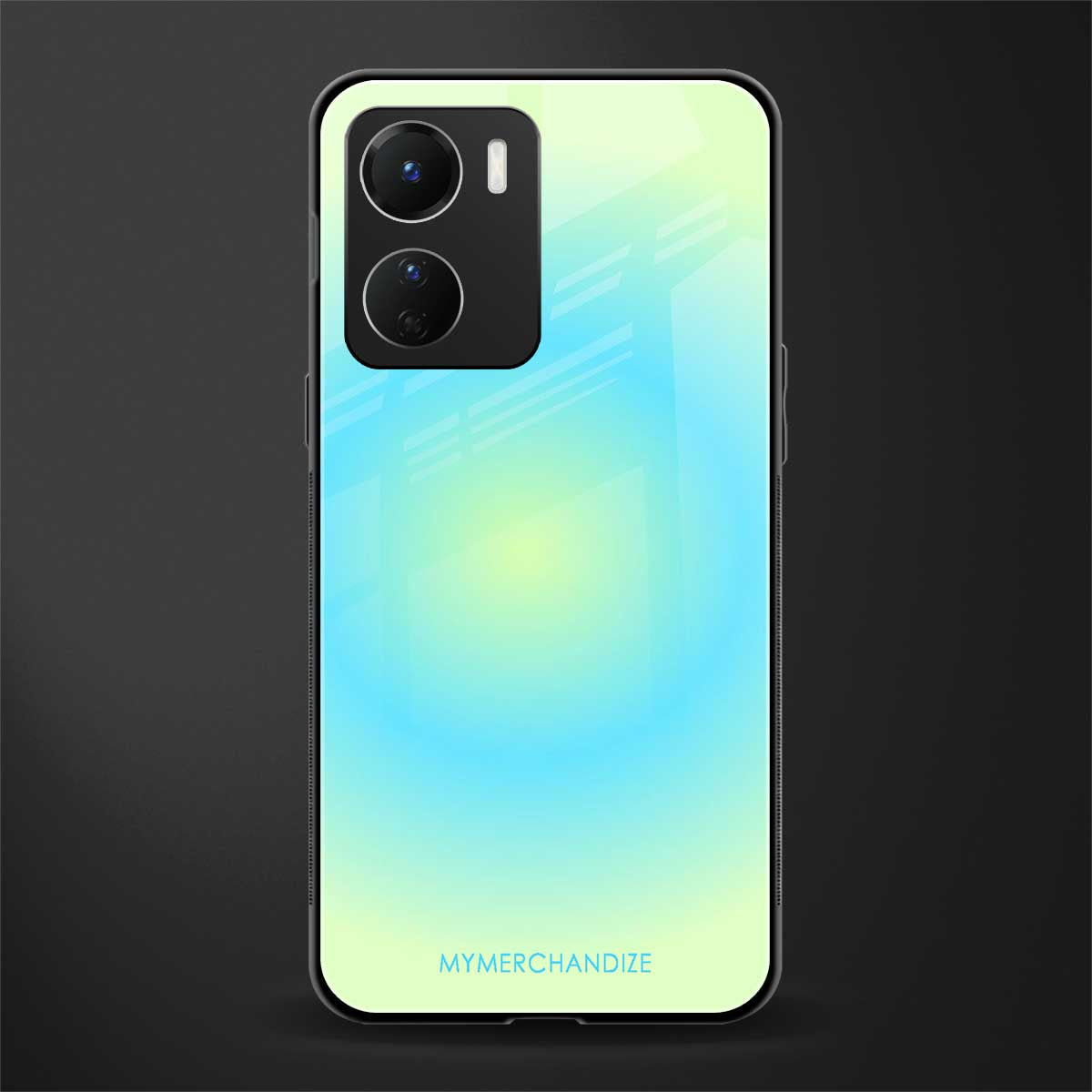 hawaiian breeze back phone cover | glass case for vivo y16