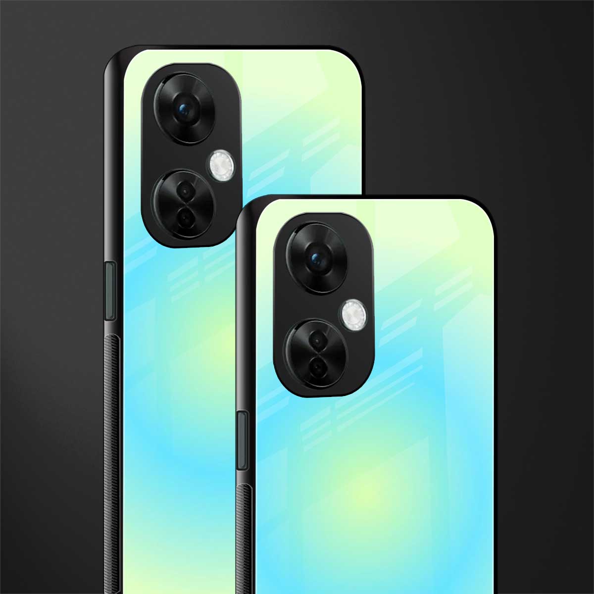 hawaiian breeze back phone cover | glass case for oneplus nord ce 3 lite