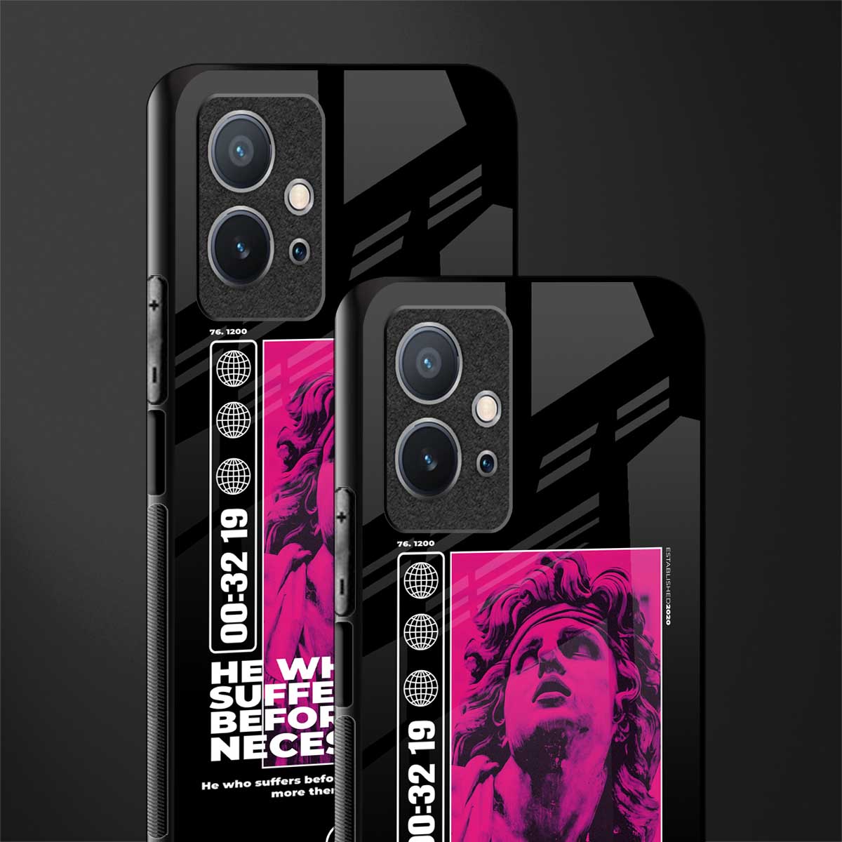 he who suffers glass case for vivo t1 5g image-2
