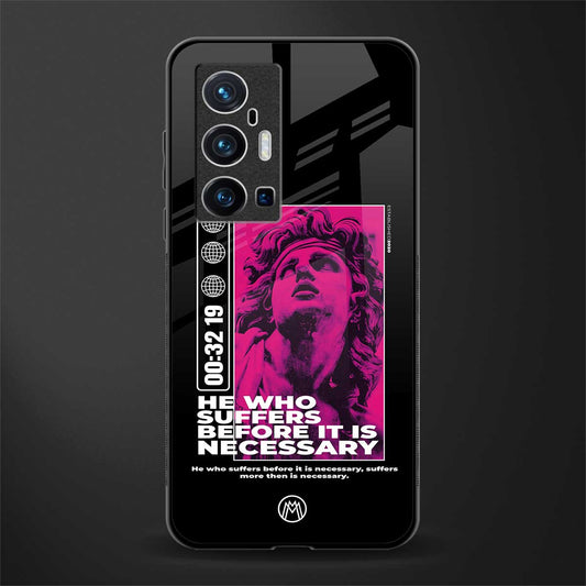 he who suffers glass case for vivo x70 pro plus image