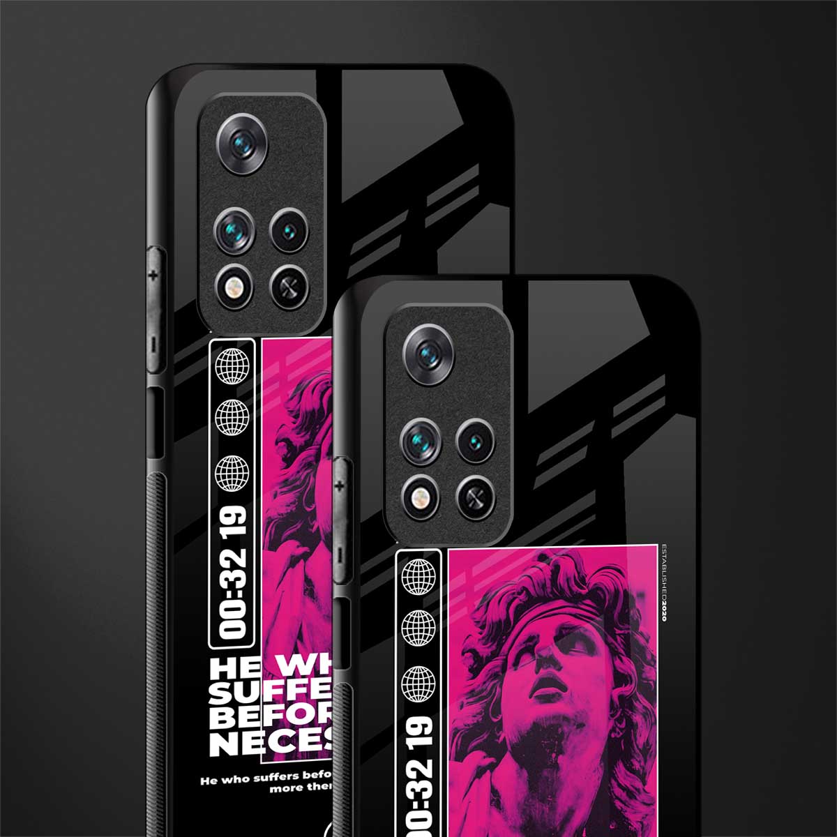 he who suffers glass case for poco m4 pro 5g image-2