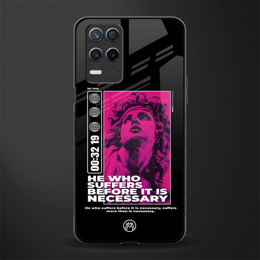 he who suffers glass case for realme narzo 30 5g image
