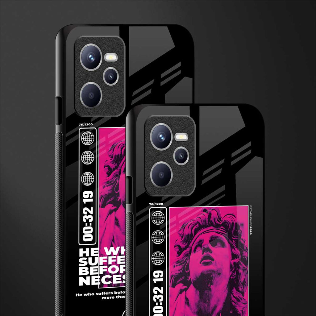 he who suffers glass case for realme c35 image-2
