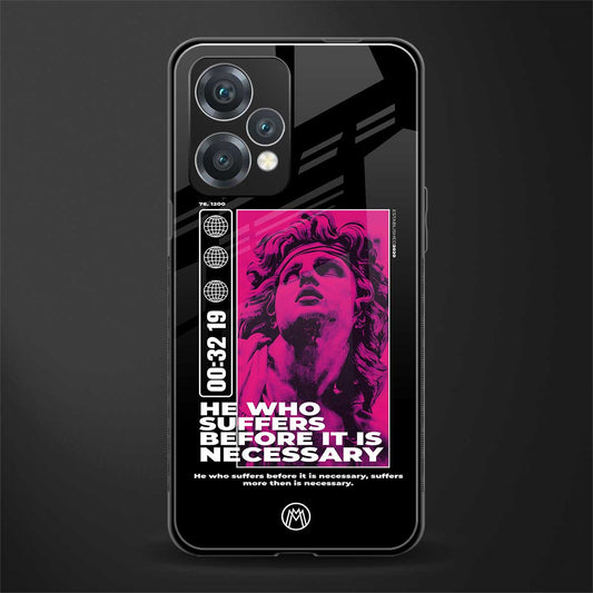 he who suffers back phone cover | glass case for oneplus nord ce 2 lite 5g