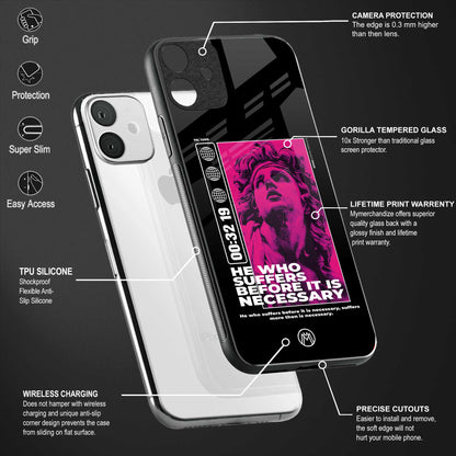 he who suffers glass case for vivo y30 image-4