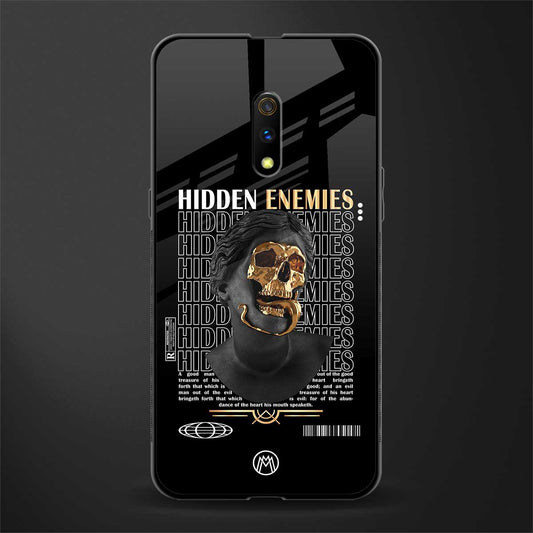 hidden enemies glass case for realme x image