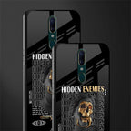 hidden enemies glass case for oppo a9 image-2