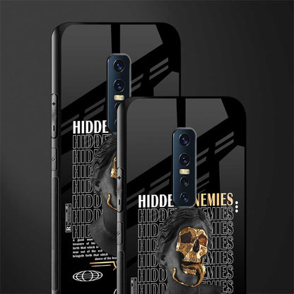 hidden enemies glass case for vivo v17 pro image-2