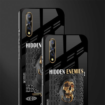 hidden enemies glass case for vivo s1 image-2