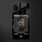 hidden enemies glass case for samsung galaxy a31 image