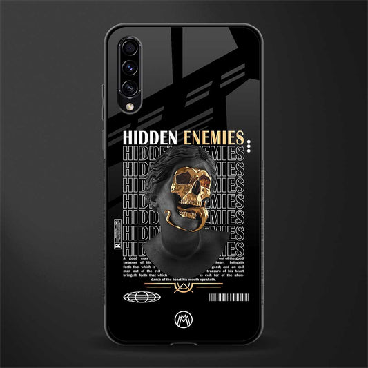 hidden enemies glass case for samsung galaxy a50 image