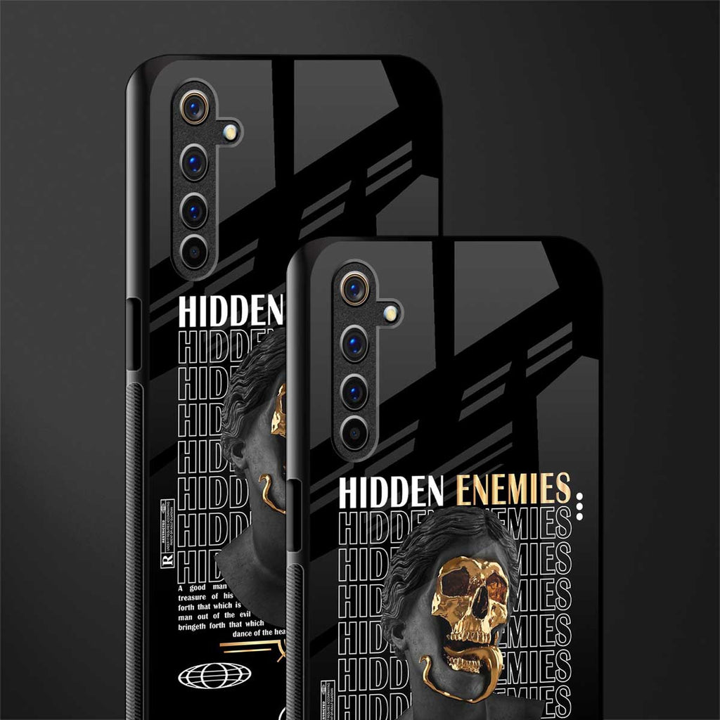 hidden enemies glass case for realme 6 image-2