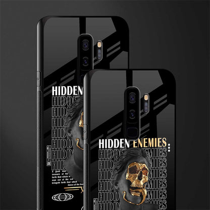 hidden enemies glass case for samsung galaxy s9 plus image-2