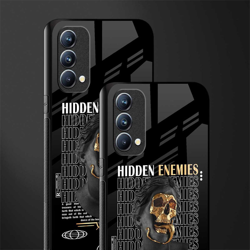 hidden enemies glass case for oppo f19 image-2