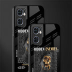 hidden enemies glass case for oppo reno7 5g image-2