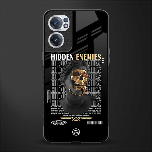 hidden enemies glass case for oneplus nord ce 2 5g image