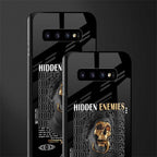 hidden enemies glass case for samsung galaxy s10 plus image-2