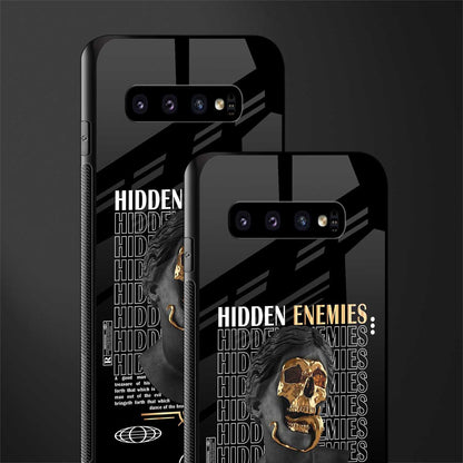 hidden enemies glass case for samsung galaxy s10 plus image-2
