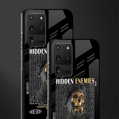 hidden enemies glass case for samsung galaxy s20 ultra image-2