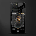 hidden enemies glass case for samsung galaxy s20 ultra image