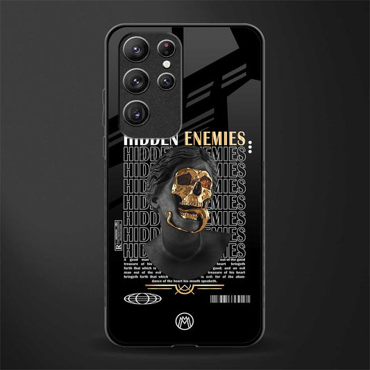 hidden enemies glass case for samsung galaxy s21 ultra image