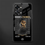 hidden enemies glass case for phone case | glass case for oneplus nord 2t 5g