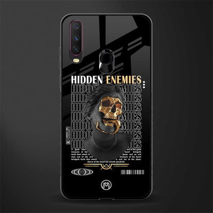hidden enemies glass case for vivo y15 image