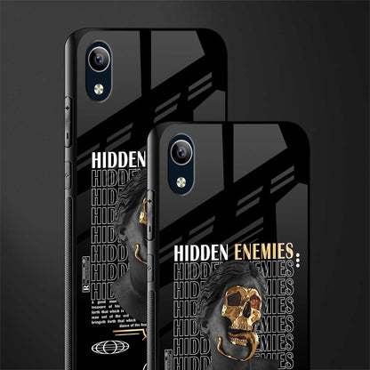 hidden enemies glass case for vivo y1s without fingerprint image-2