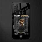 hidden enemies glass case for vivo y50 image