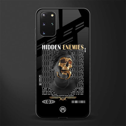 hidden enemies glass case for samsung galaxy s20 plus image